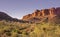 Travel tourism photo of Arizona scenic desert landscape,USA