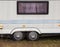 A travel trailer camper trailer, caravan