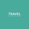 Travel or trip Logo. Travel agency adventure creative sign