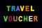 Travel voucher coupon ticket tourism vacation discount promotion