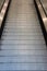 Travelator, moving walkway in shopping centre in bucharest, Romania, 2021