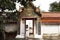 Travelers thai women travel visit and respect praying to buddha God Angel in Wat Khanon temple at Ban Pong city in Ratchaburi,