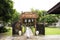 Travelers thai women travel visit and respect praying to buddha God Angel in Wat Khanon temple at Ban Pong city in Ratchaburi,