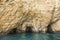 While traveling through the beautiful caves on the island of Zakynthos, Greece.