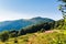Traveling by the Carpathians. Polonyna Runa, Gostra, and other peaks. Spring, Summer and Autumn rest in the Carpathians. Green,