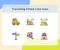Traveling icon icons set collection pack package white isolated background with fill filled color style
