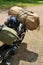 Traveling with motorbike