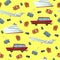 Traveling Seamless Pattern