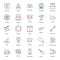 Travelling Accessories Flat Icons Pack