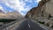 Travelling on the beautiful Karakoram Highway