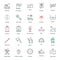 Travelling Transport Flat Icons Pack