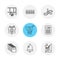 travelling , travel , location , navigation , shopping , eps icons set vector