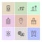 travelling , travel , location , navigation , shopping , eps icons set vector