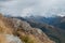 Traverse along the Hollyford Face montain range