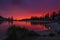 Traverse Lake Sunset