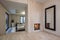 Travertine house: Entrance to living room