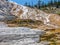 Travertine terraces Mammoth Hot Springs