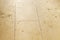 Travertine tiles masonry on floor in bathroom. Construction of house and home renovation concept. Stylish natural travertine stone