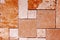 Travertine tiles texture