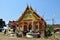 Travlers thai people go to Wat Don Moon temple for praying