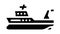 trawler boat glyph icon animation