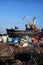 Trawler fishing boat industry Hastings England