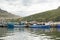 Trawlers in a stormy Hout Bay