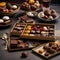 A tray of assorted gourmet chocolates1