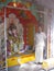 Trayabakeshwar Temple pujari offering blessings Ganesh Altar