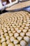 Trays of Baklava Pastries In An Arabic Restaurant