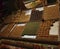 Trays of fresh baklava in in the Grand Bazaar