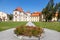 Trcka castle and monastery Zeliv, Vysocina district, Czech republic