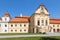 Trcka castle and monastery Zeliv, Vysocina district, Czech republic