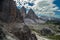 Tre cime di Lavaredo dolomite panorama, Italy, Trentino Alto Adige