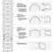 Tread design detail. Performance and benefits. How itâ€™s made. Bicycle wheel. Tire.