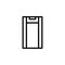 treadmill icon. Element of furniture from above icon for mobile concept and web apps. Thin line treadmill icon can be used for web