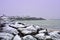 Trearddur Bay in the snow