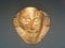 Treasury of Atreus golden piece of Agamennon mask