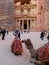 The Treasury, main sight of ancient city Petra, Jordan