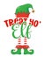 Treat Your Elf Treat yourself - phrase for Christmas clothes or ugly sweaters.