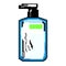 treatment body cream game pixel art vector illustration