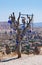 Tree and evil eye amulet in Cappadocia Turkey