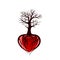 Tree with heart