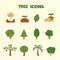 Tree icons