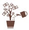 Tree money invest symbol