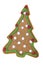 Tree Shaped Ginger Bread Isolated