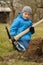 Tree stump digging