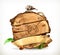 Tree stump vector illustration