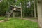 Tree tent for rent at Wildpark of Han-Sur-Lesse, Belgium