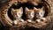 Tree Trunk Hideout: Adorable Kittens Finding Shelter in Nature